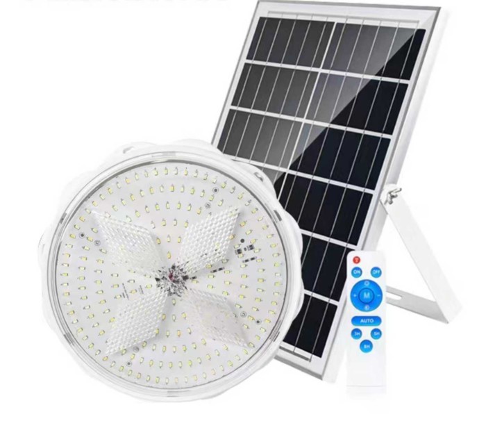 Ηλιακός προβολέας LED με πάνελ - 400W - 36cm - 433910