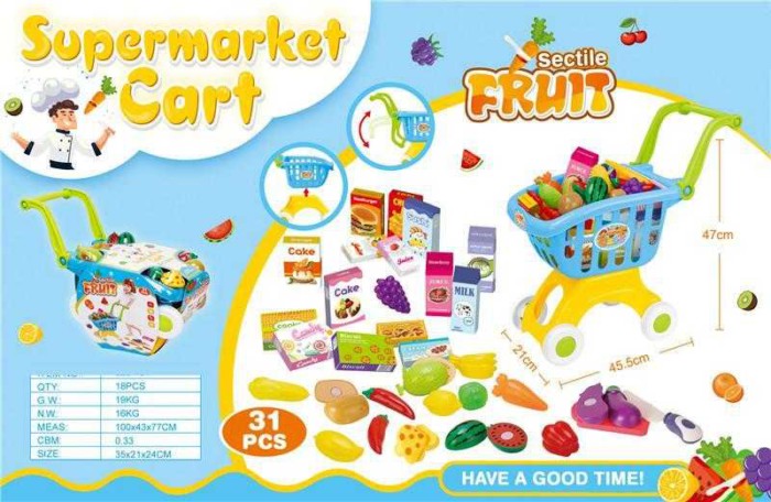 Σετ καρότσι Super Market με αξεσουάρ - 623-401 - 388822 - Image 2