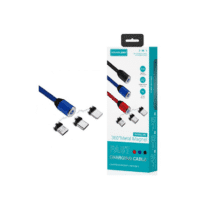 Καλώδιο φόρτισης 3 in 1 - Fast Charging - X15 - 1m - 988755 - Blue