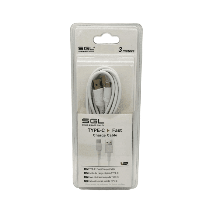 Καλώδιο φόρτισης & data - TypeC - D1 - 3m - 099361