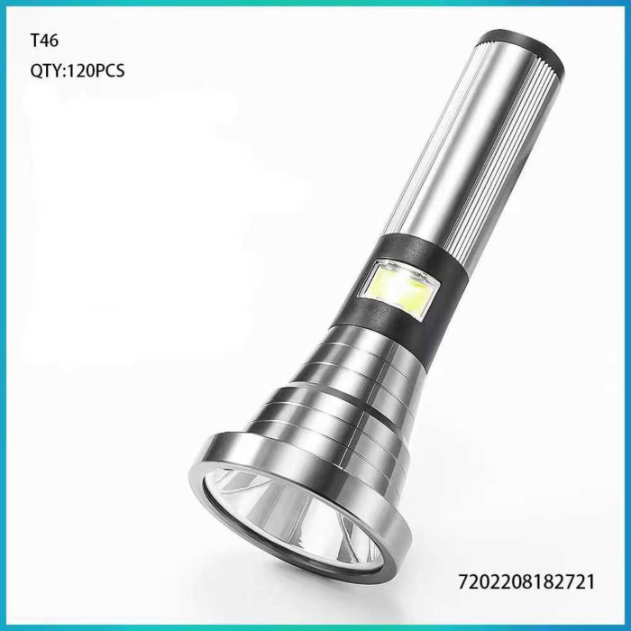 Επαναφορτιζόμενος φακός LED - T46 - 182721 - Image 2