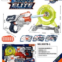 Παιδικό όπλο με στόχο - Soft Gun - EVA-9007B-1 - 163224