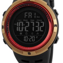 Ψηφιακό ρολόι χειρός – Skmei - 1251 - Gold/Red