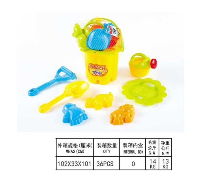 Σετ παιχνίδια παραλίας - 806A-1 - 145305