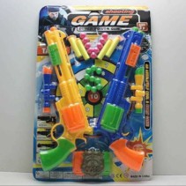 Σετ 2 παιδικά όπλα - Soft Gun - 6311-15B - 597040