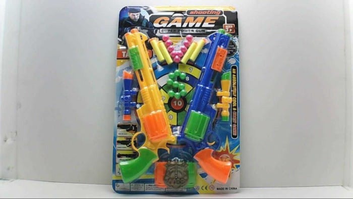 Σετ 2 παιδικά όπλα - Soft Gun - 6311-15B - 597040