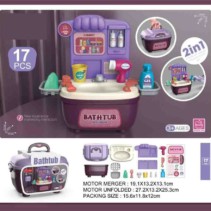 Σετ βαλιτσάκι μπανιέρα - 17Q03 - 221398