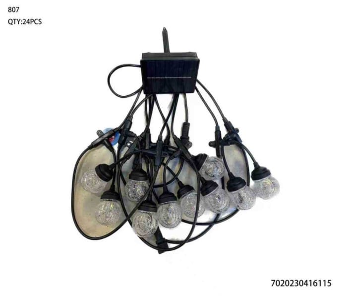 Σειρά ηλιακού φωτισμού με 10 λάμπες LED - 807 - 416115