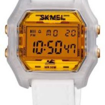 Ψηφιακό ρολόι χειρός – Skmei - 1623 - White/Gold